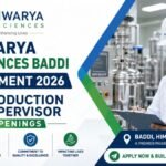 Aishwarya Lifesciences Baddi Recruitment 2026
